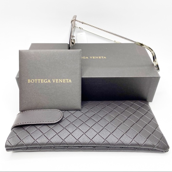Bottega Veneta 50mm Core Cat Eye Sunglasses in Cream/Silver main image 10